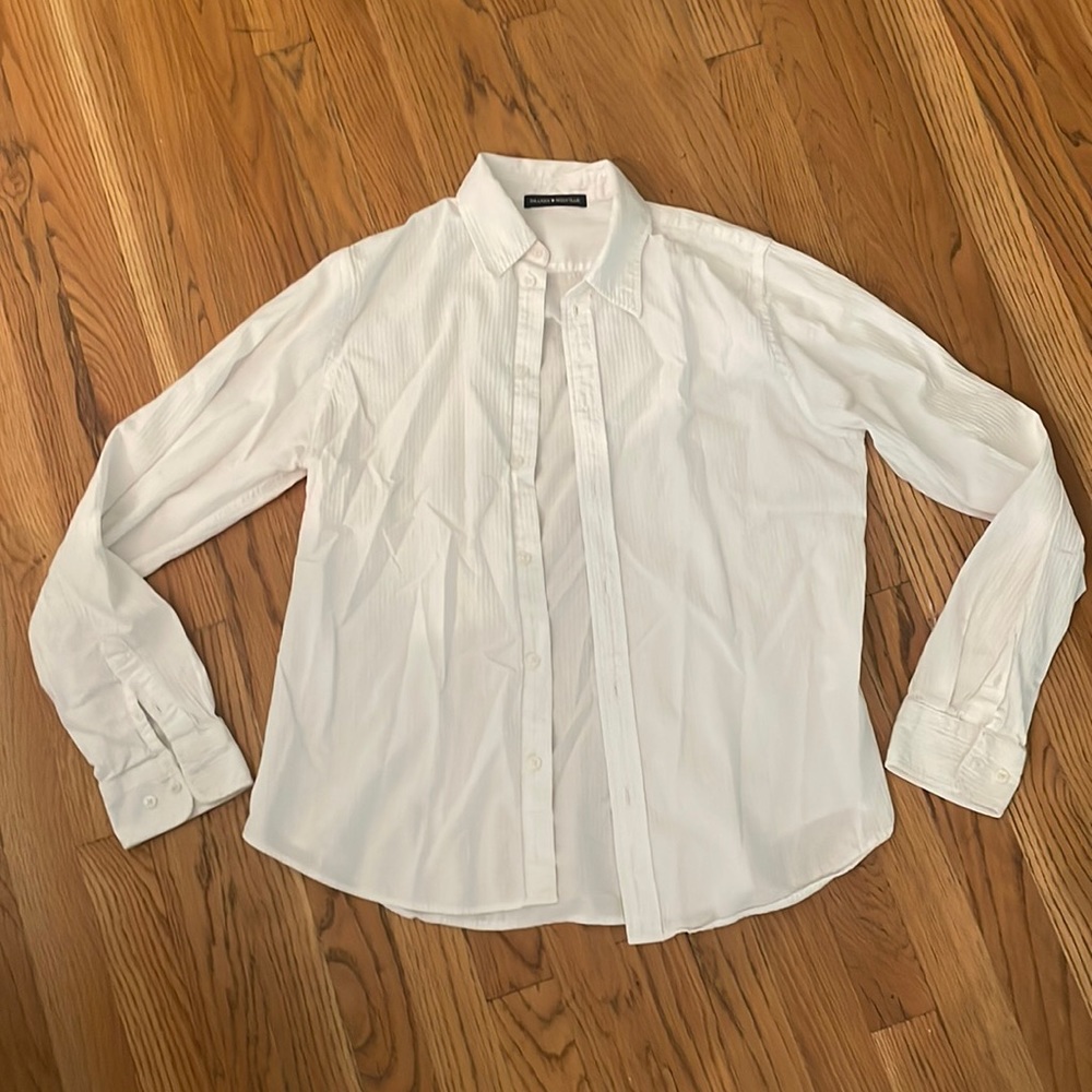 Pinstripe button down